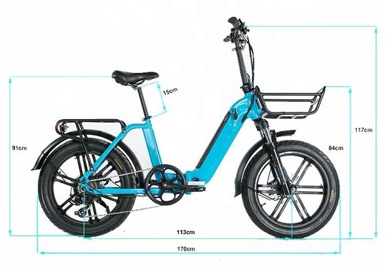 Batería de litio de 48V 14Ah OEM CE Freno de disco de aluminio 75