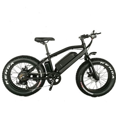 Bicicleta de montaña eléctrica de neumáticos de nieve de 20 pulgadas con motor de 48V 750W y batería de litio de 14AH