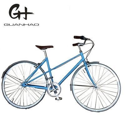 700C Shimano NEXUS Inner 7 velocidades Caliper Freno Vintage CE OEM Mujeres de la ciudad Lady Bike