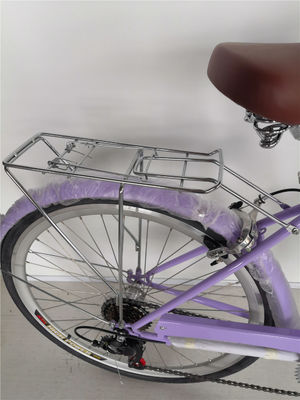KMC 7 Gear Classic Lady Bike 28 Mujeres Vintage Bicicleta 26 Mujeres Retro Bicicletas con Cesta