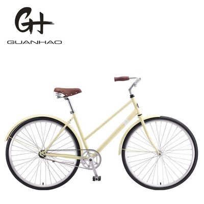 26 &quot;Lady City Bike con Hi-Ten Acero Cuadro de montaña trasera del freno y OEM / ODM Opciones