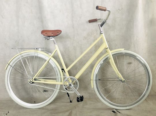 26 &quot;Lady City Bike con Hi-Ten Acero Cuadro de montaña trasera del freno y OEM / ODM Opciones