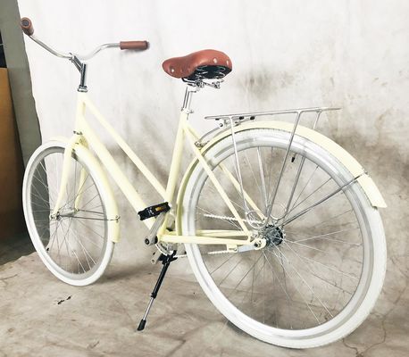 26 &quot;Lady City Bike con Hi-Ten Acero Cuadro de montaña trasera del freno y OEM / ODM Opciones