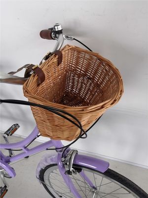 KMC Chain 26 pulgadas Europa OEM CE Shimano 7 velocidades Mujeres Lady City Bicicleta 1.8m longitud