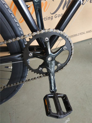 13kg 28&quot; Tamaño de rueda Marco de bicicleta cromolí 4130 City Cruiser Hombres Bicicleta de 7 velocidades Ciclo urbano Híbrido 700c Bicicleta