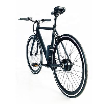 700C 24V 250W OEM Personalizado UL2849 CE 8.8AH Batería de litio 20KM/H Velocidad única Para hombres adultos Bicicleta eléctrica de engranaje fijo