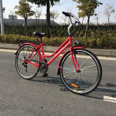 calle 28 pulgadas Ofo 7 velocidades retro damas mujeres chica CE estilo holandés bicicleta de ciudad blanca