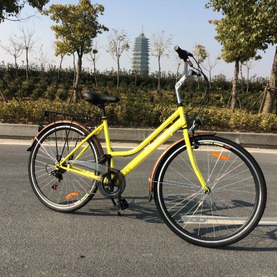 calle 28 pulgadas Ofo 7 velocidades retro damas mujeres chica CE estilo holandés bicicleta de ciudad blanca