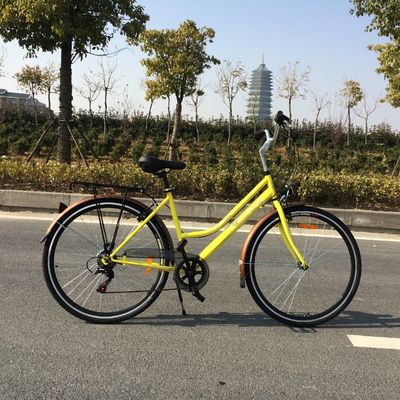 calle 28 pulgadas Ofo 7 velocidades retro damas mujeres chica CE estilo holandés bicicleta de ciudad blanca