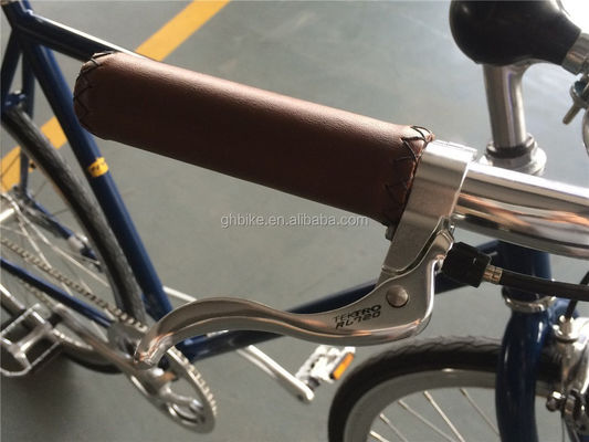 Vintage City Cruiser Bicicleta 700C para hombres adultos Bicicleta híbrida retro Cromo con tenedor Cro-mo