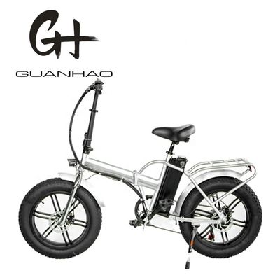 Bicicleta plegable eléctrica de 48V 13AH 750W con marco plegable de 20" y conjunto de ruedas de aleación de magnesio