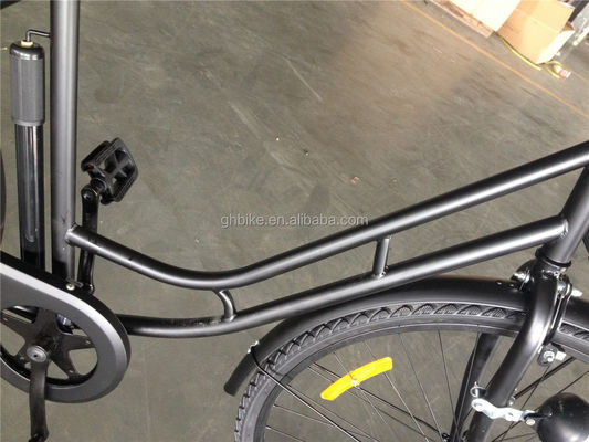 Affordable Color Negro de velocidad única 26 pulgadas 28 pulgadas Ladies City Bike con marco de acero
