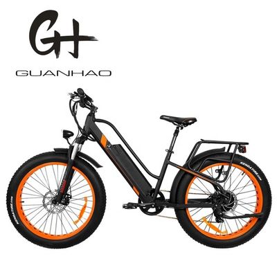 Tamaño de la rueda de 26" 48V 750W A2B CE UL2849 OEM EN15194 17AH Aluminio SNOW 4.0 Gran neumático de grasa eléctrico híbrido