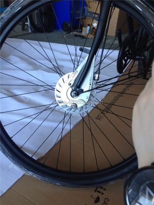 Cuando Hub y borde de aluminio equipado con velocidad única Vintage estilo retro bicicleta para hombres