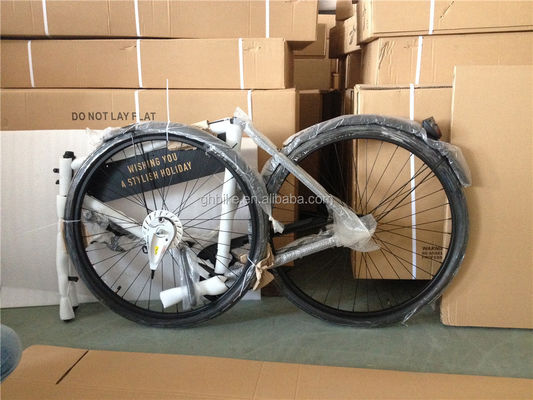 Cuando Hub y borde de aluminio equipado con velocidad única Vintage estilo retro bicicleta para hombres