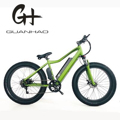 26" 500W 14AH Batería de litio neumático de nieve de grasa bicicleta de montaña eléctrica para hombres adultos par 80-90 Nm