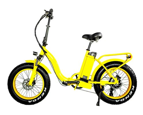 Batería de litio de 48V 21AH 1000W 50KM/H UL2849 Mujeres Mujeres Bicicleta plegable de neumáticos eléctricos de nieve de grasa personalizados