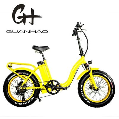 Batería de litio de 48V 21AH 1000W 50KM/H UL2849 Mujeres Mujeres Bicicleta plegable de neumáticos eléctricos de nieve de grasa personalizados