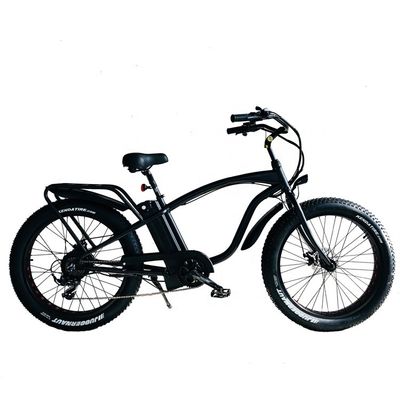 26" 4.0 48V 1000W 21AH Batería de litio Cuadro de aluminio eléctrico grasa Gran neumático de nieve Crucero de playa bicicleta