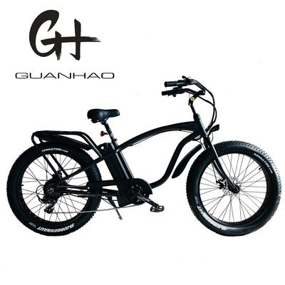 26" 4.0 48V 1000W 21AH Batería de litio Cuadro de aluminio eléctrico grasa Gran neumático de nieve Crucero de playa bicicleta