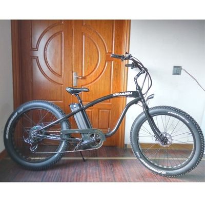 26" 4.0 48V 1000W 21AH Batería de litio Cuadro de aluminio eléctrico grasa Gran neumático de nieve Crucero de playa bicicleta