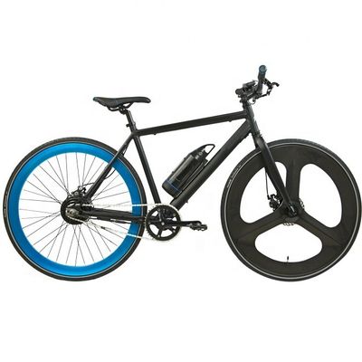 Cuadro de aluminio 700C de velocidad única 500W 48V 10AH Batería de litio Bicicleta eléctrica para la ciudad