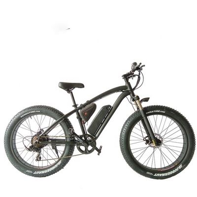 26&quot; 1000W 48V batería de litio 14AH neumático eléctrico de grasa bicicleta de montaña con 7 velocidades