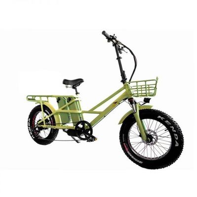 Bicicleta eléctrica de carga con carga rápida con doble motor eléctrico de 48 V de 1000 vatios