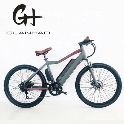 Tamaño de la rueda de 26 "500W 48V 14AH Batería de litio Freno de disco E-MTB bicicleta eléctrica de montaña