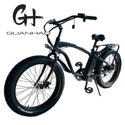 26&quot; 1000W Bafang Motor trasero neumático de grasa Carga eléctrica bicicleta de playa crucero con batería de litio de 48V 21AH