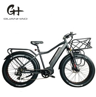 26x4.0 pulgadas de montaña eléctrica bicicleta de neumáticos de grasa con 1000W motor de buceo y portador delantero