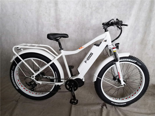 26x4.0 pulgadas de montaña eléctrica bicicleta de neumáticos de grasa con 1000W motor de buceo y portador delantero