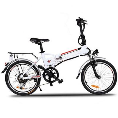 16&quot; Mini Bicicleta Plegable con motor de 24V 250W y engranajes de batería de litio de 10AH de velocidad única