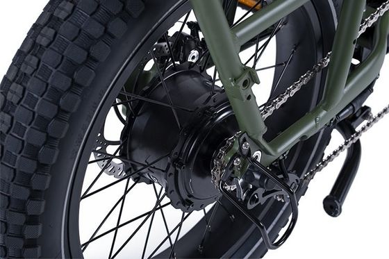 Bicicleta de carga híbrida eléctrica de 48V 1000W 32MPH con neumático gordo de 20&quot;4.0 y par de 80-90 Nm