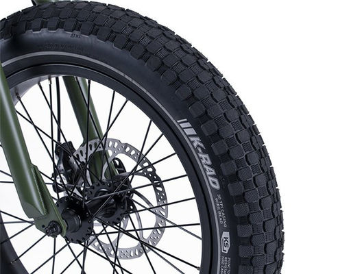 Bicicleta de carga híbrida eléctrica de 48V 1000W 32MPH con neumático gordo de 20&quot;4.0 y par de 80-90 Nm
