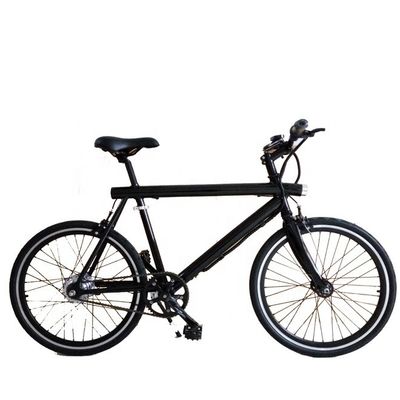 Bicicleta eléctrica de ciudad de 20 pulgadas 350W con batería oculta y logotipo de color OEM certificada por CE