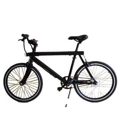 Bicicleta eléctrica de ciudad de 20 pulgadas 350W con batería oculta y logotipo de color OEM certificada por CE