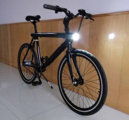 Bicicleta eléctrica de ciudad de 20 pulgadas 350W con batería oculta y logotipo de color OEM certificada por CE