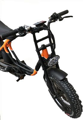 20&quot;*4.0 Bicicleta de montaña eléctrica 48V1000W 17AH Litio Gran neumático Bicicleta de nieve Velocidad 50KM/H