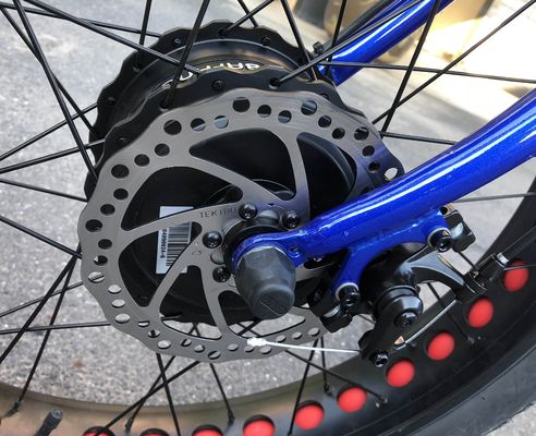 Freno Tektro Disco Freno 24 pulgadas de neumático de grasa adulto 3 ruedas 48V1000W bicicleta de carga eléctrica