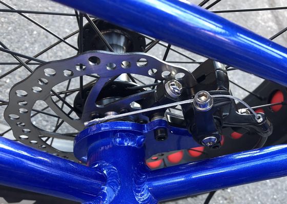 Freno Tektro Disco Freno 24 pulgadas de neumático de grasa adulto 3 ruedas 48V1000W bicicleta de carga eléctrica