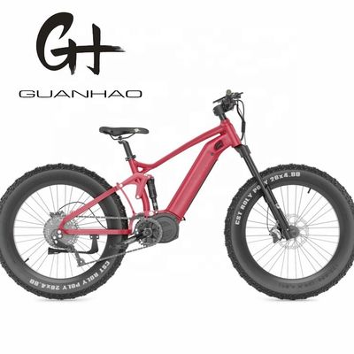 Batería de tubo descendente de 26 pulgadas Bafang M620 Motor medio 48V 750W 10.5AH CE 45KM/H EBIKE de neumáticos de grasa