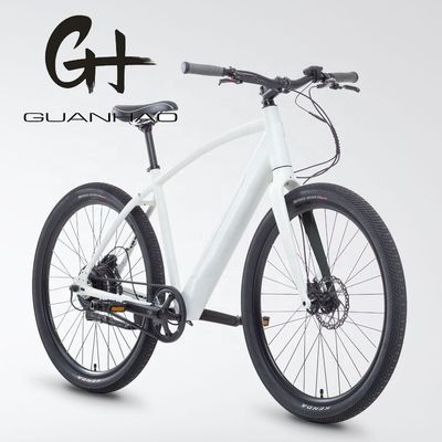 36V 350W EN15194 2007 Bicicleta eléctrica de velocidad única con batería de litio de 10,41AH y PAS