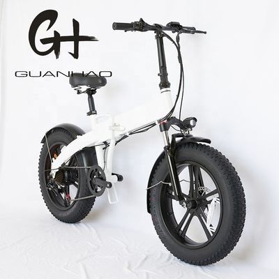 Tamaño de la rueda de 20 &quot;500W EN15194 Plegable neumático graso bicicleta eléctrica para el Viernes Negro oferta