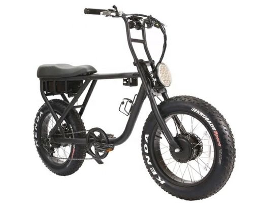 Elegante 20&quot; 48V 500W rueda trasera sin escobillas de motor 4.0 neumático de grasa bici eléctrica de ciudad chopper