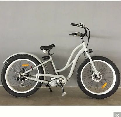 26&quot; Femenino Marco 17AH Batería de litio 1000W Carga eléctrica 48V Bicicleta eléctrica de la ciudad
