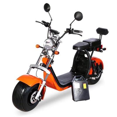 Citycoco Bike Scooter eléctrico de neumáticos de grasa Moped con motor de cubo trasero de 60V 2000w 12 &quot;tamaño de rueda