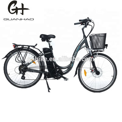 36V Batería de aluminio Green City 250W A2B Electric City Bike para el transporte verde