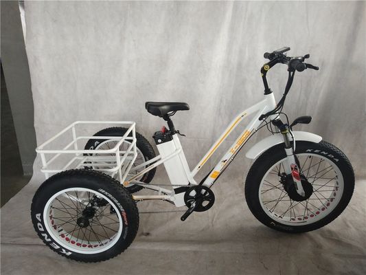 EE.UU. 24&quot;20&quot; Bafang motorizado 8fun 750W 48V 17a Adulto 3 ruedas Cargo Ebike Triciclo eléctrico