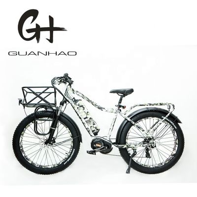 Freno de disco 26 pulgadas 1000W bicicleta eléctrica de montaña con batería de 17AH y motor BaFang M620